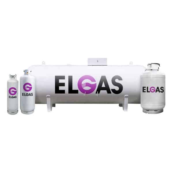 ELGAS Bulk LPG Gas Bottle Sizes